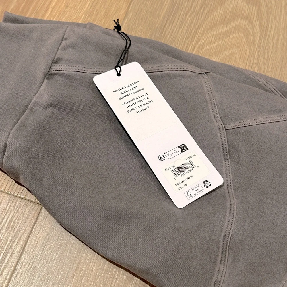 NWT 🌟 ALO yoga alosoft High-Waisted Sunray Leggings - Picture 10 of 12